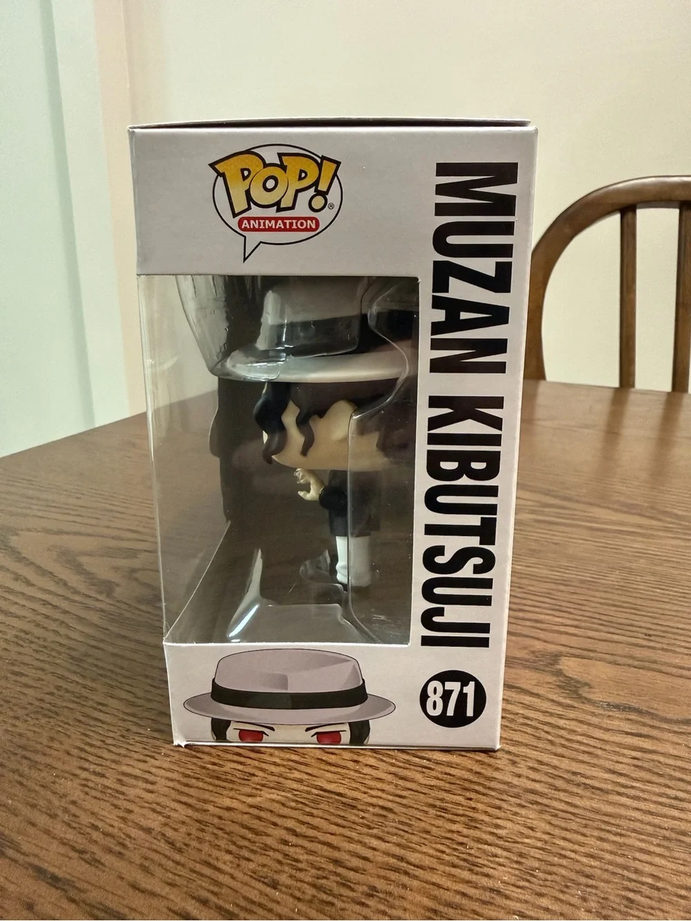 Funko Demon Slayer Muzan Kibutsuji Vinyl Figure - White, Black, Red